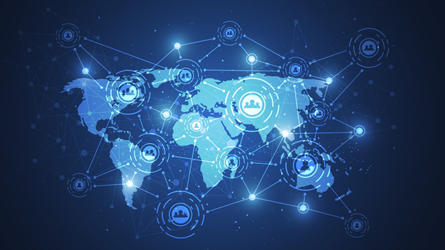 verweist auf: Ausländische Prüfer Weltkarte mit Standorten (verweist auf: Ausländische Prüfer)