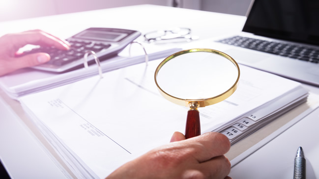 verweist auf: Inspektionen Lupe (verweist auf: Inspektionen)