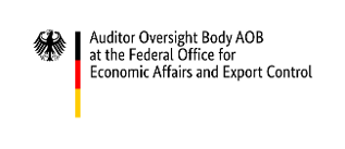 Logo of the Auditor Oversight Body AOB (verweist auf: Auditor Oversight Body (AOB) comes to a decision on Wirecard audits)